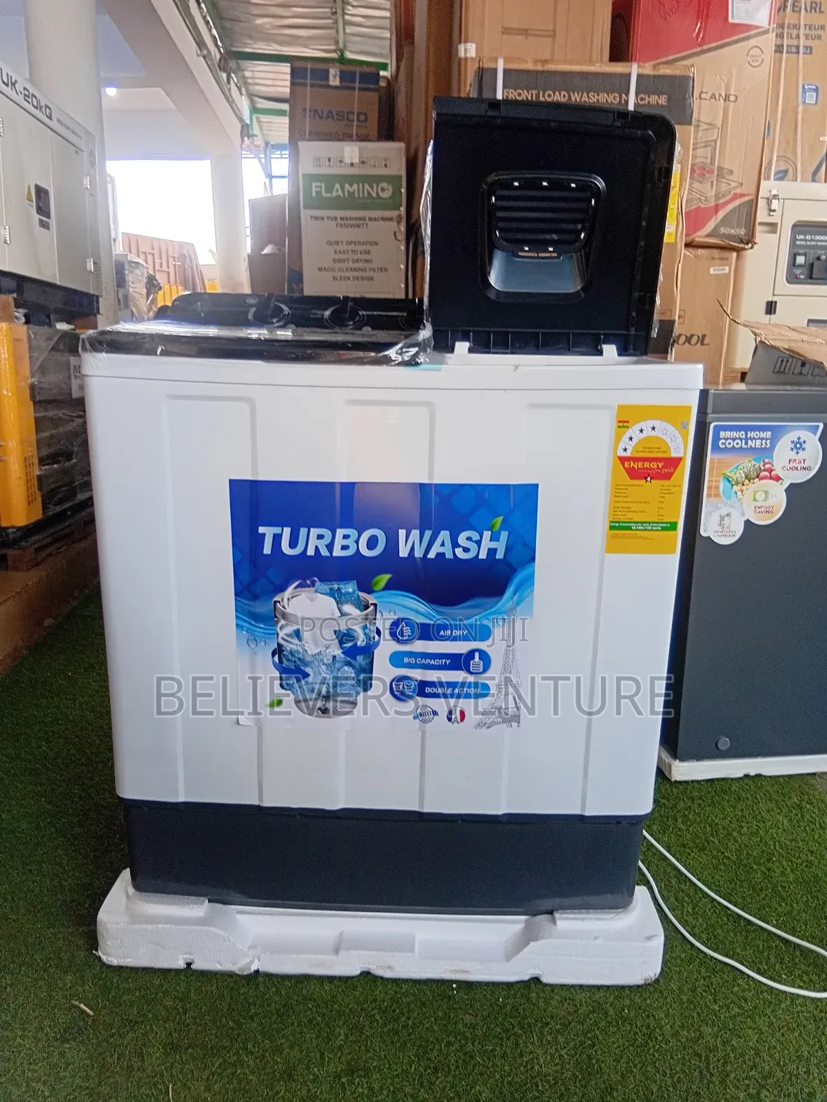 Flamino 12kg Washing Machine – Fast Wash Energy Saving 12kg