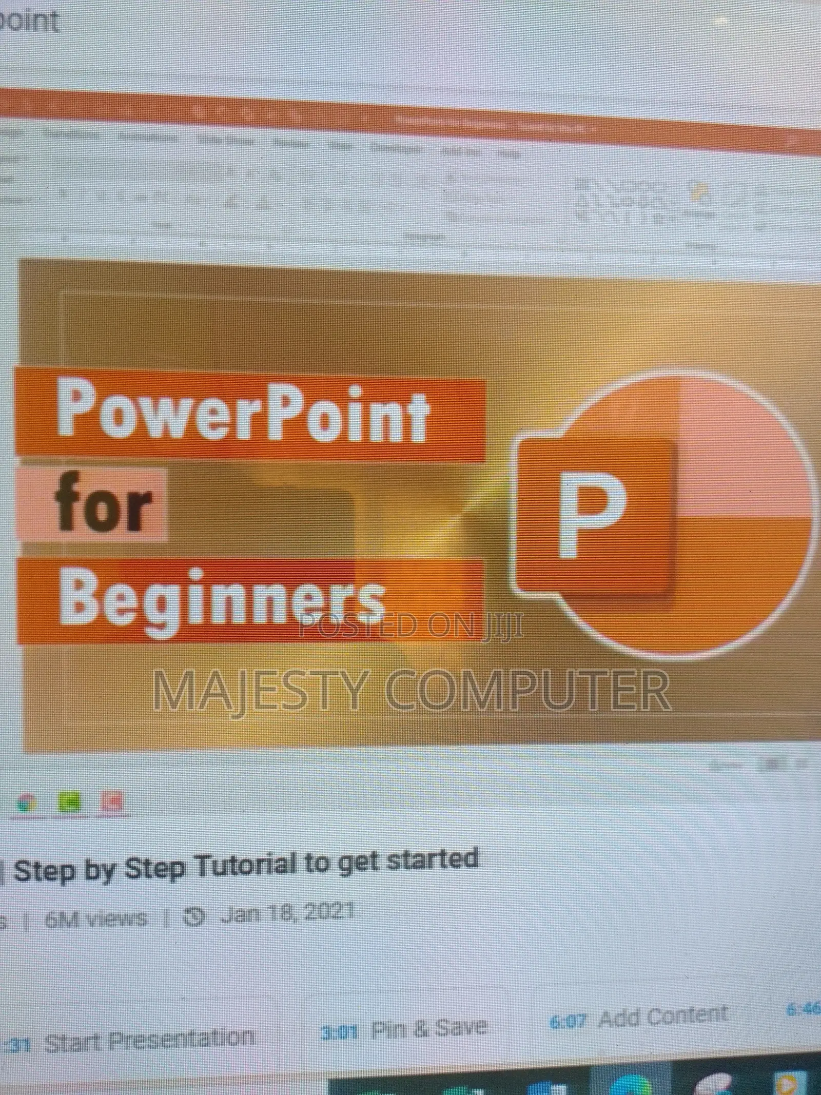 Powerpoint And Excel Training