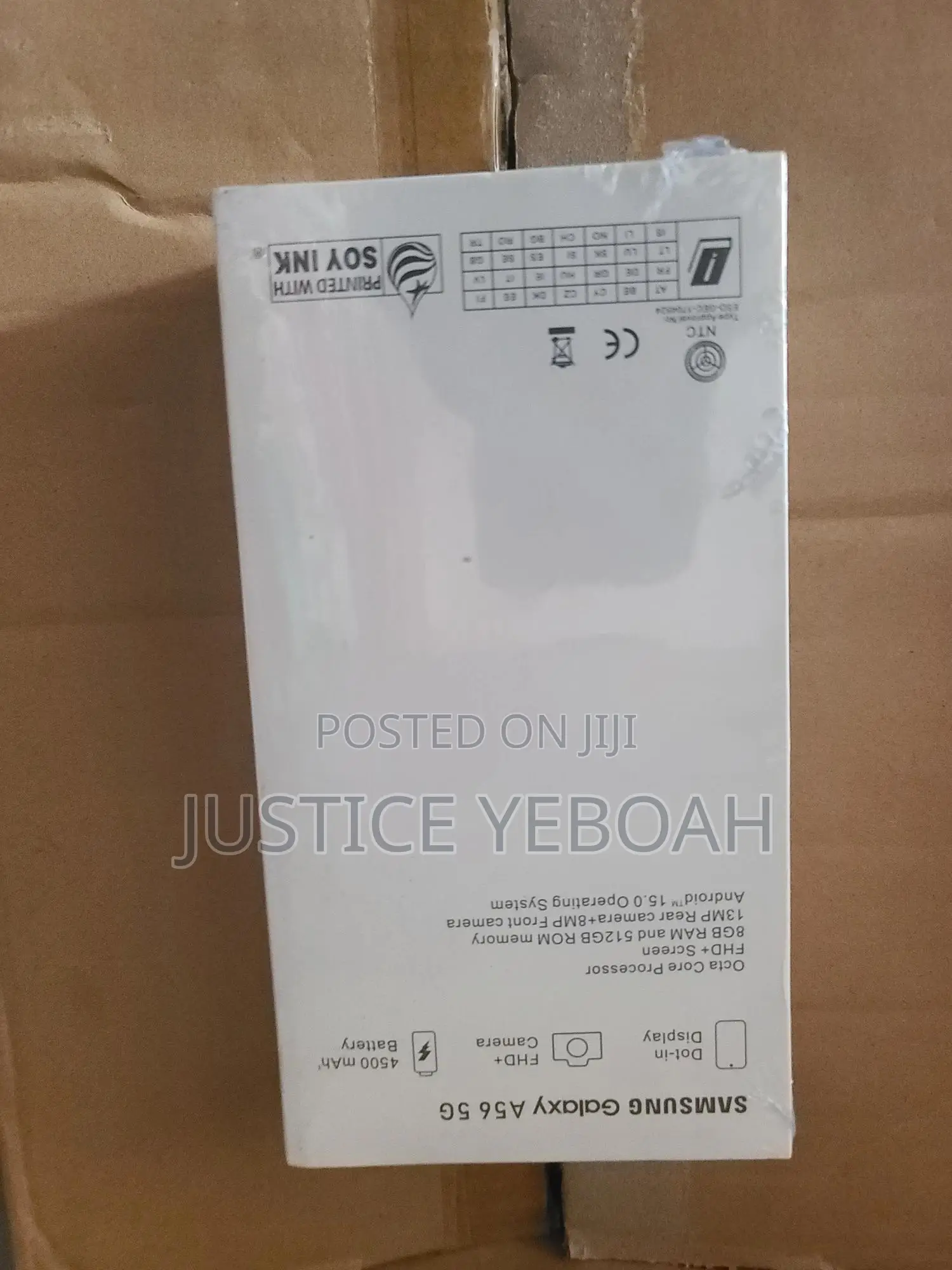 New Samsung Galaxy A56 256 GB Black
