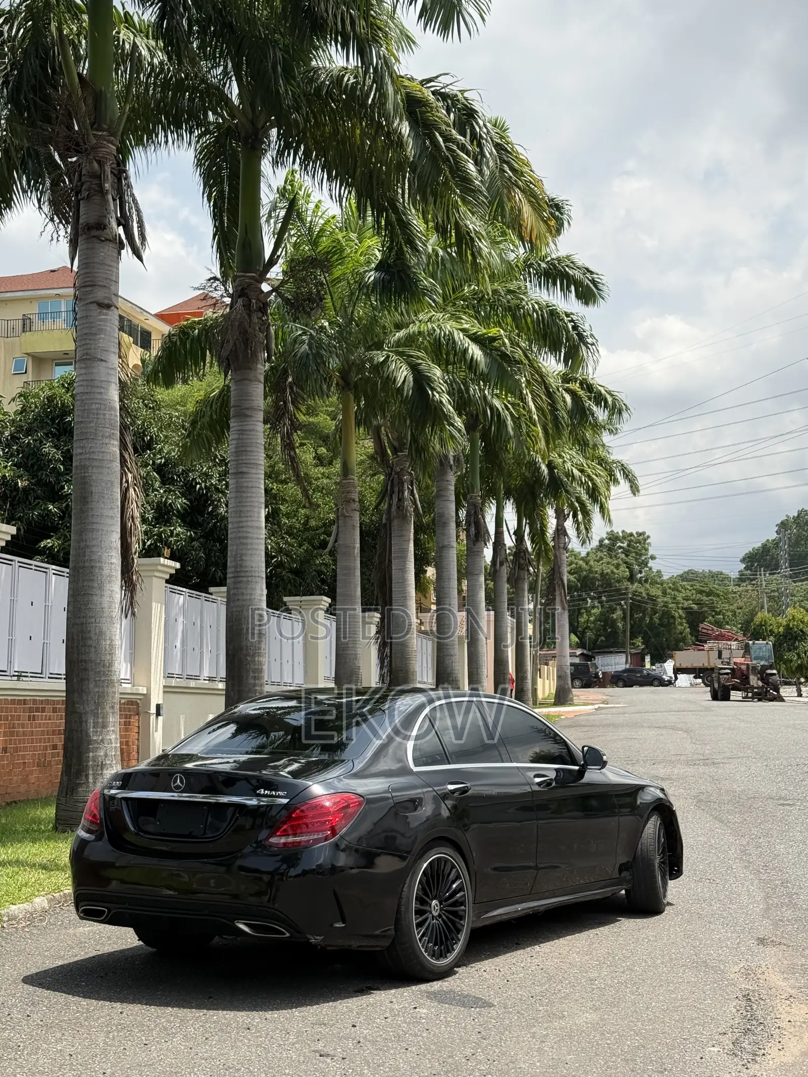 Mercedes-Benz C300 Base 4Matic Sedan AWD (2.0L 4cyl 7A) 2016 Black
