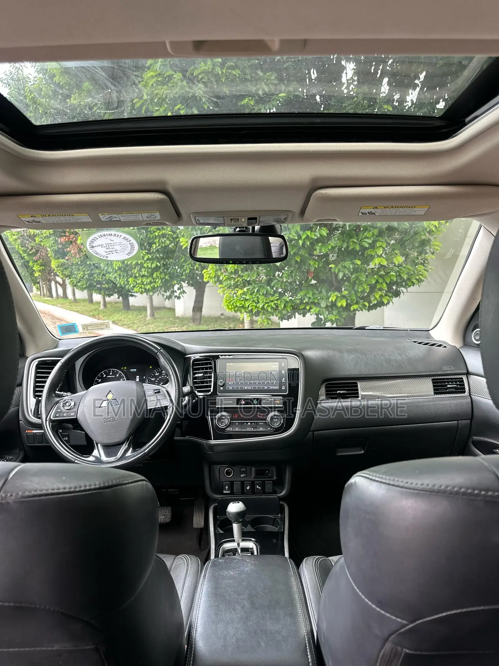 Mitsubishi Outlander SEL FWD 2019 Black