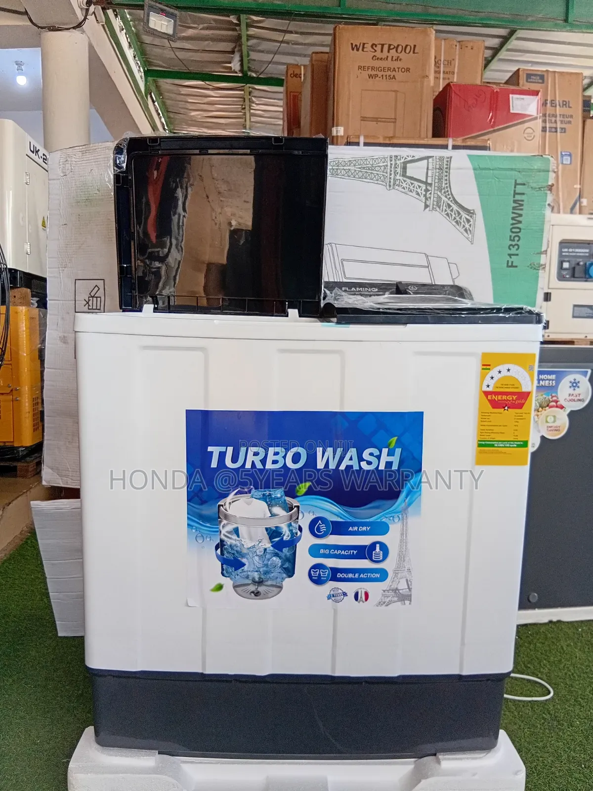 Flamino 12kg Top Loader Washing Machine – Family Size Capacity