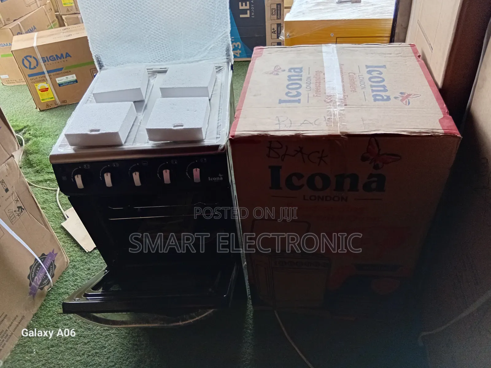 Icona Durable Gas Cooker and Oven Combo