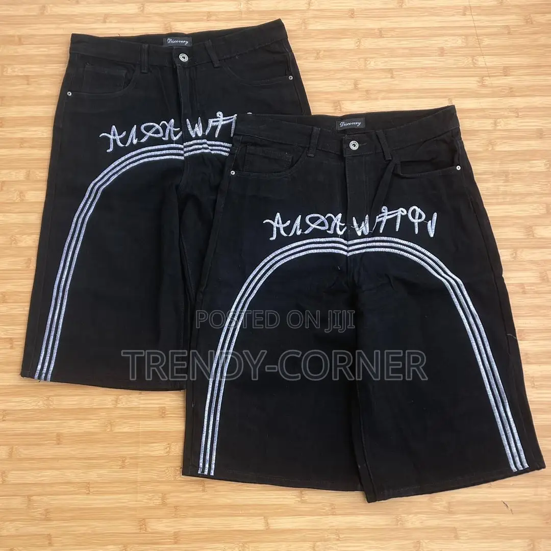 Denim Baggy Jorts / 3 Quarter Shorts