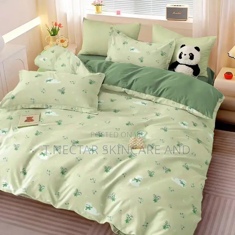 4 Pc Cute Bed Sheet