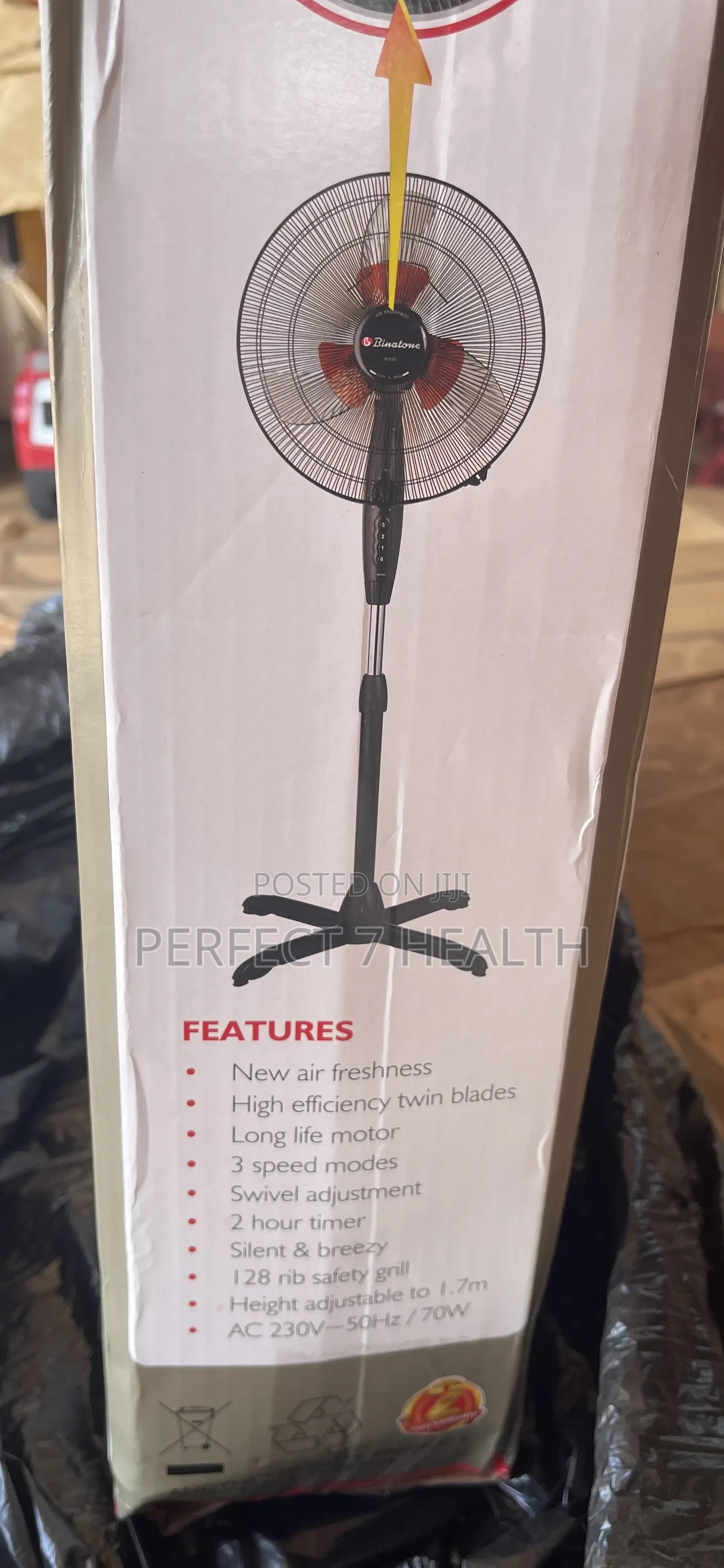 Binatone Standing Fan Model A1692