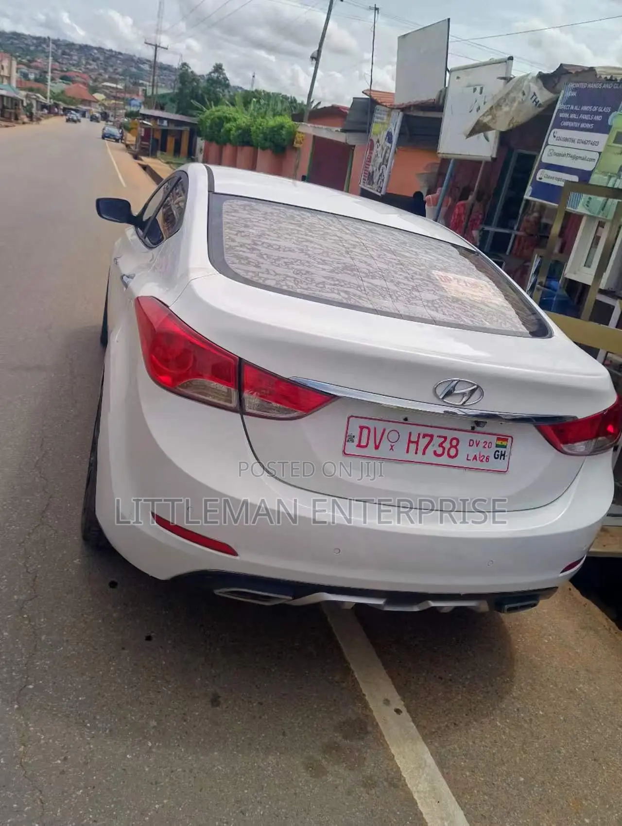 Hyundai Elantra 2013 White