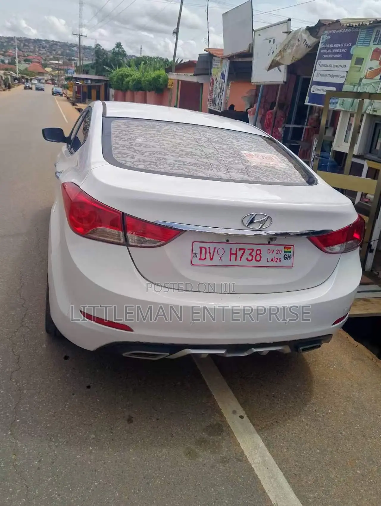 Hyundai Elantra 2013 White