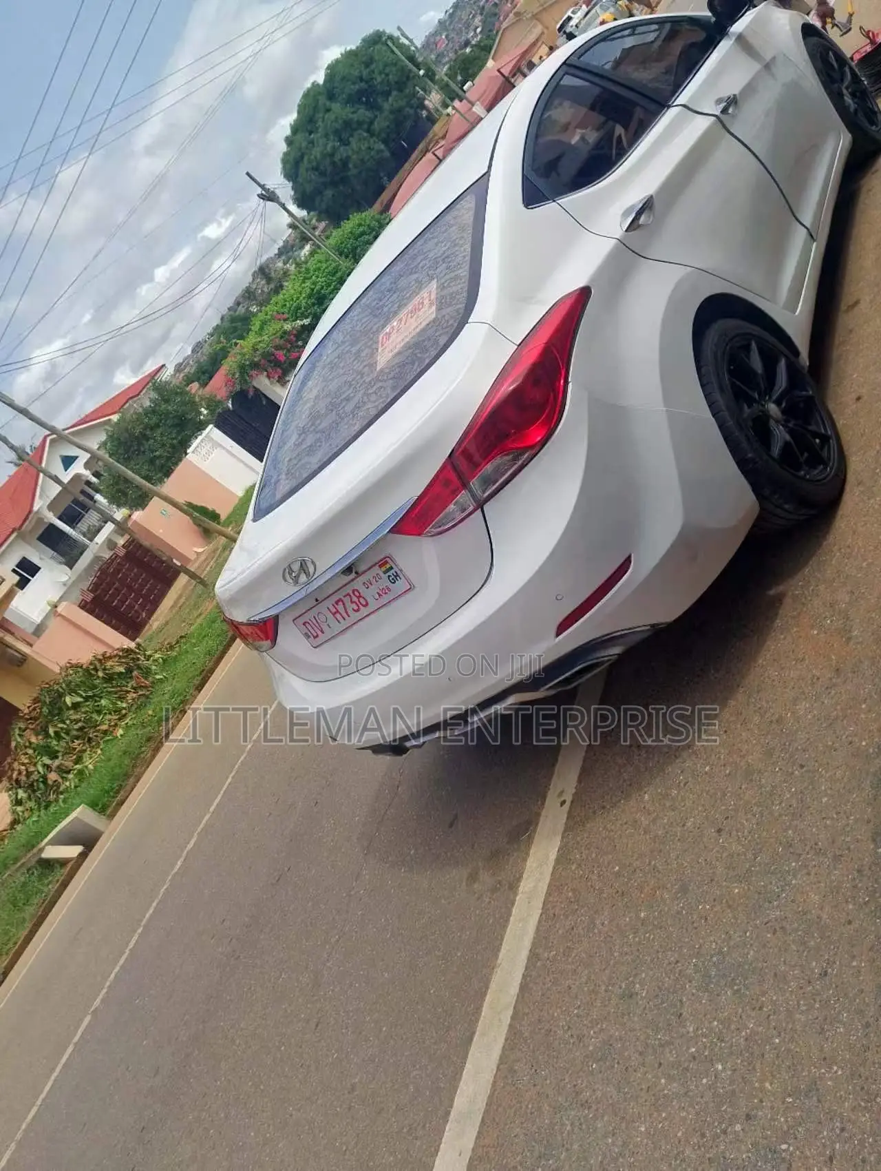 Hyundai Elantra 2013 White