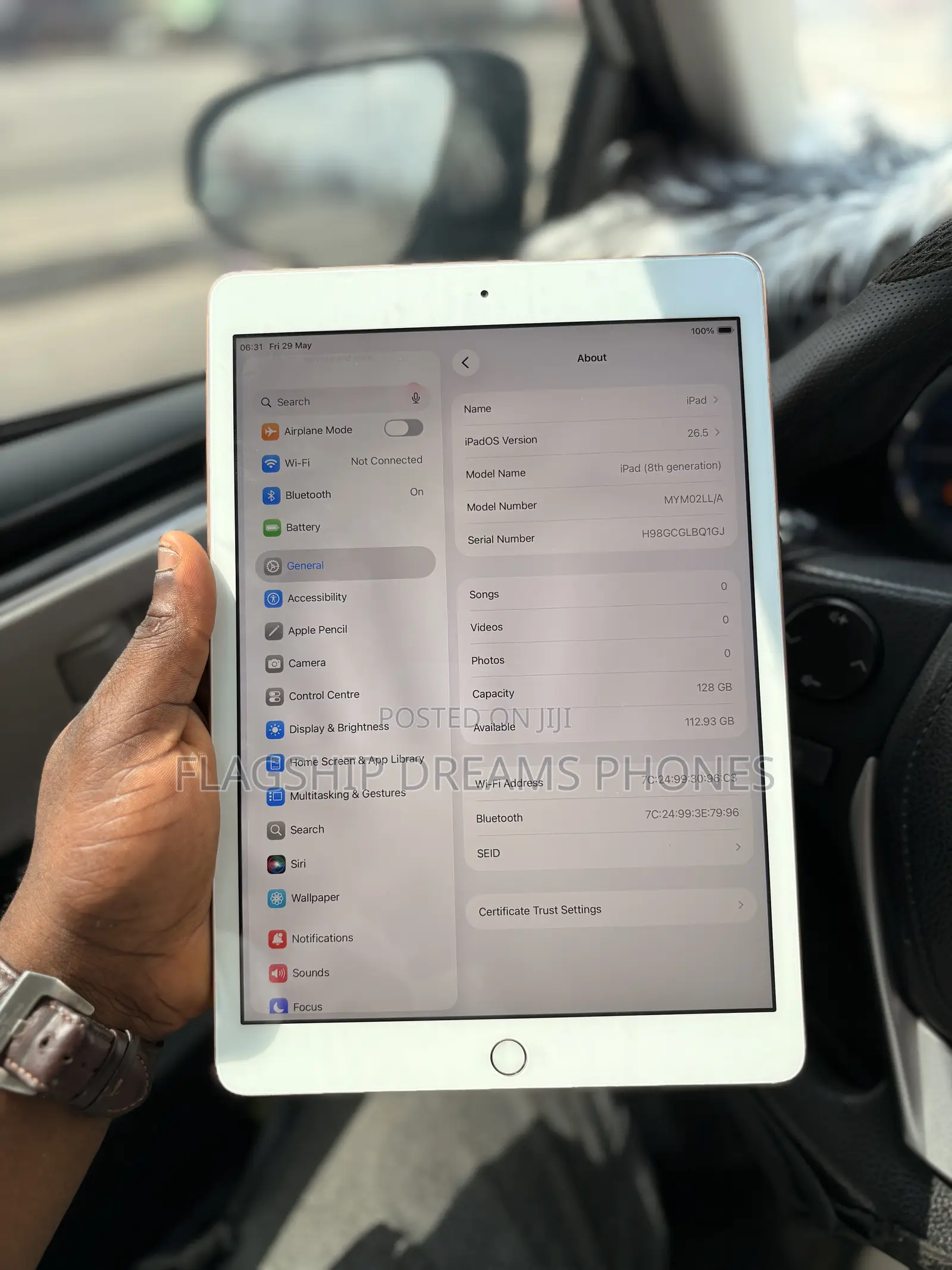Apple iPad 10.2 (2020) 128 GB Pink