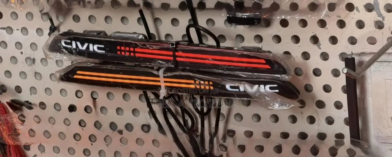 Honda Civic 2023-2025 Rear/Back Bumper Reflector Lights Full Led