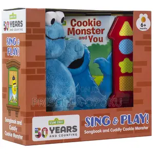 This Is a Sesame Street "Cookie Monster and You" Musical Sound Book