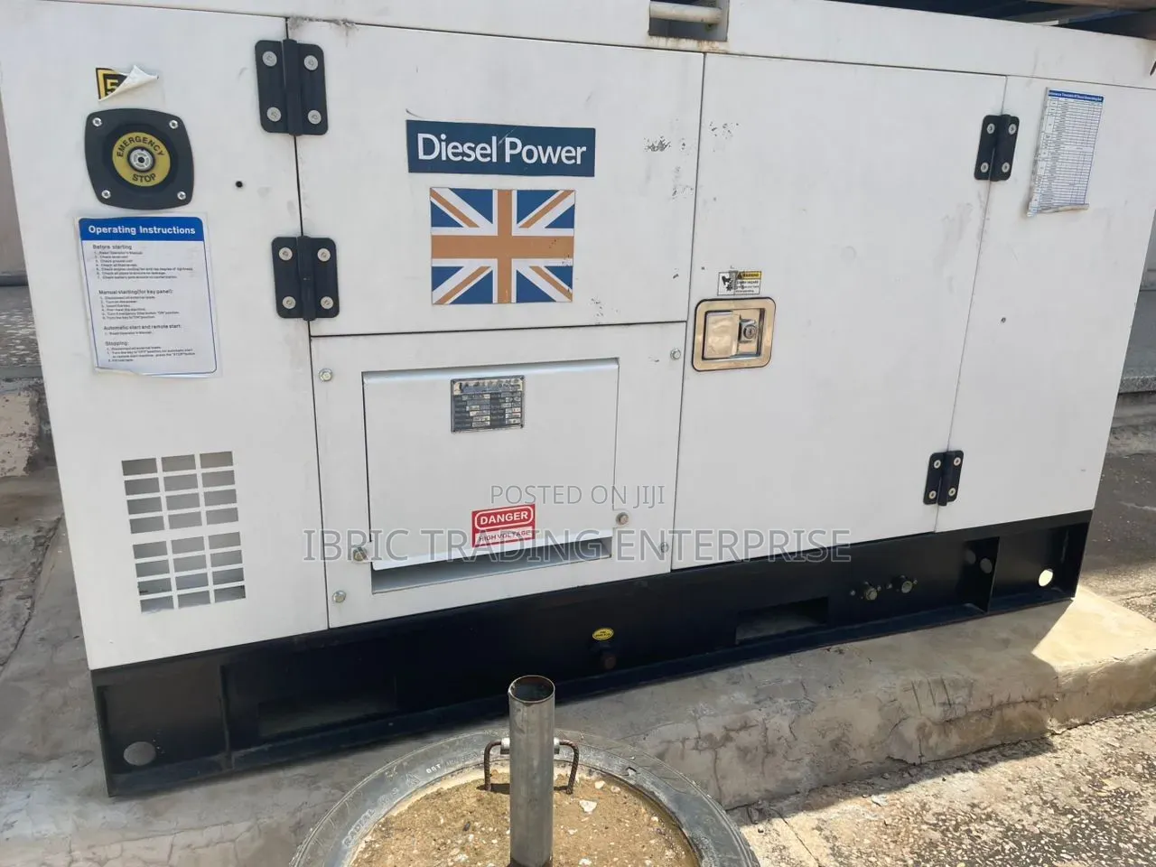 35kva Noise Free Perkins Diesel Generator Plant