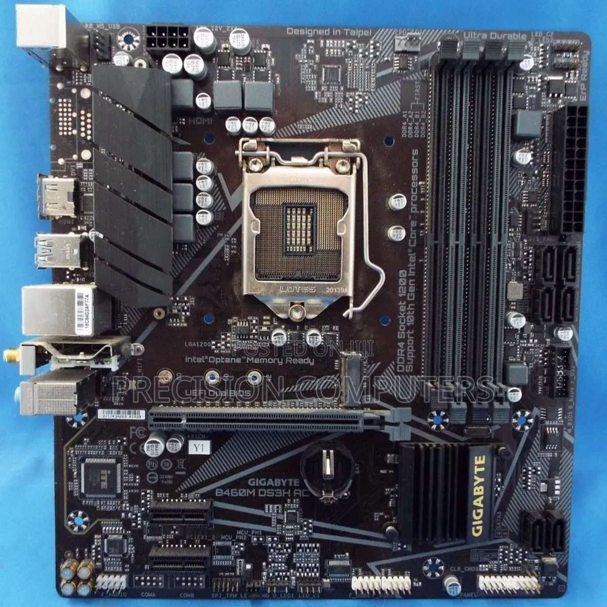 Intel Core I7 10700f 10th Gen + Gigabyte B460 Ac