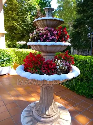 Flowerbeds and Flowerpots Deco