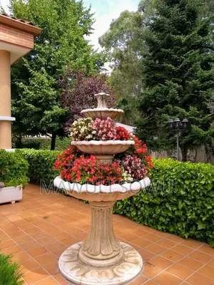 Flowerbeds and Flowerpots Deco