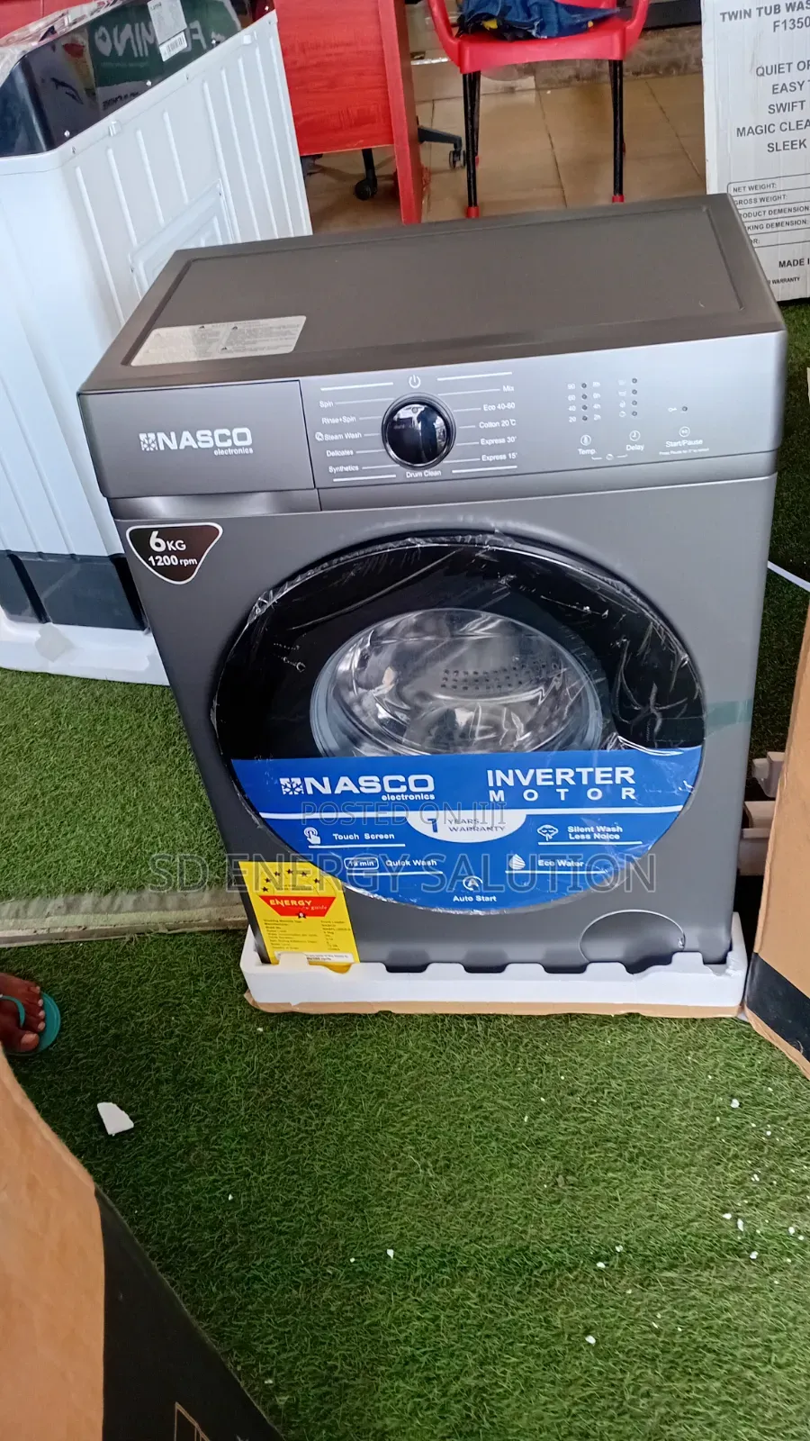 Nasco Front Load Washer With Quiet Operation