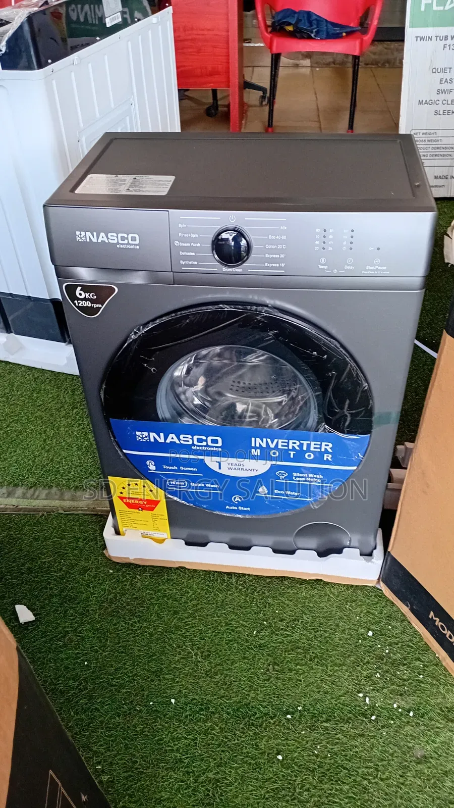 Nasco Washing Machine With Advanced Cleaning Technology