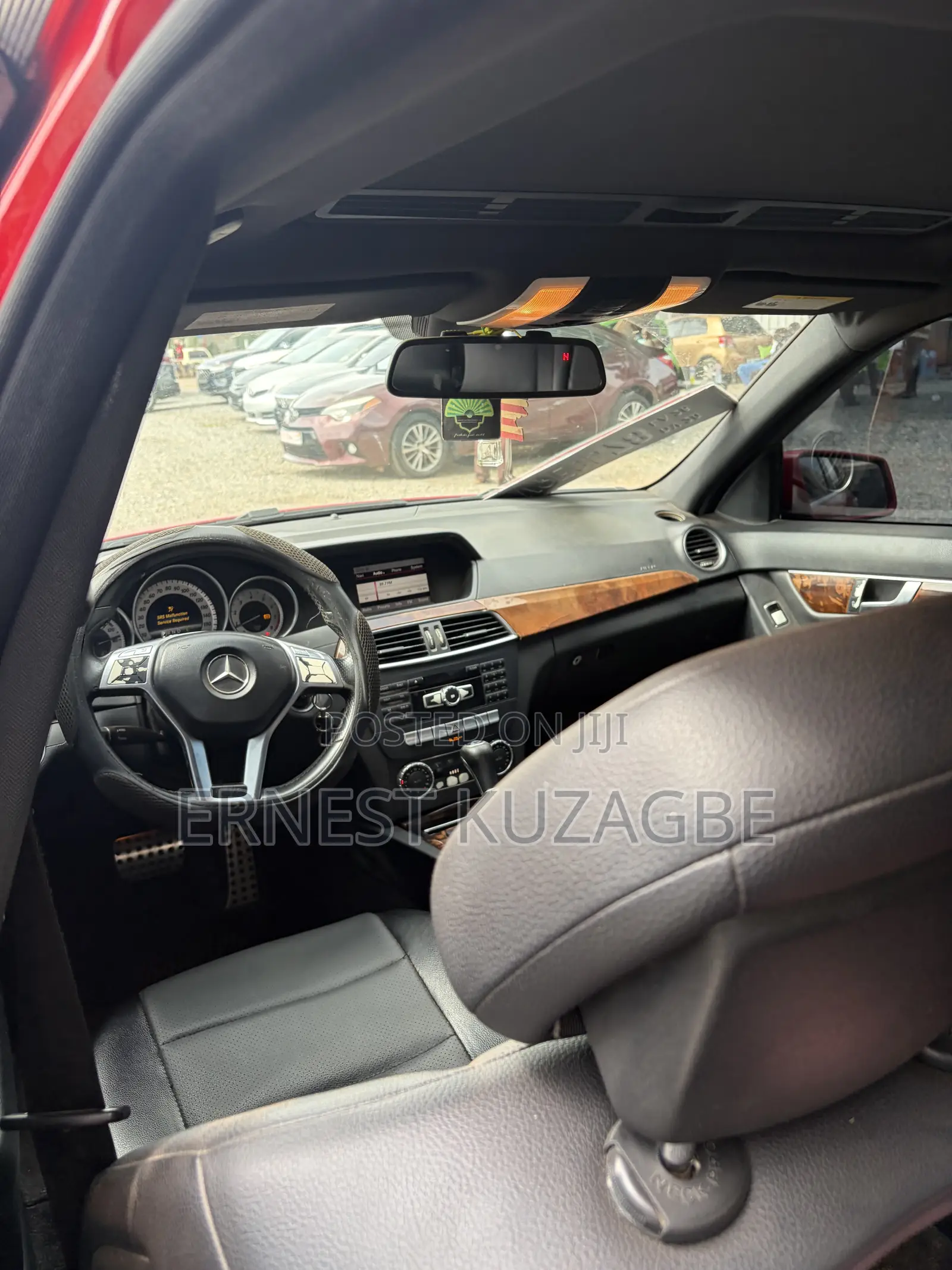 Mercedes-Benz C250 2014 Red