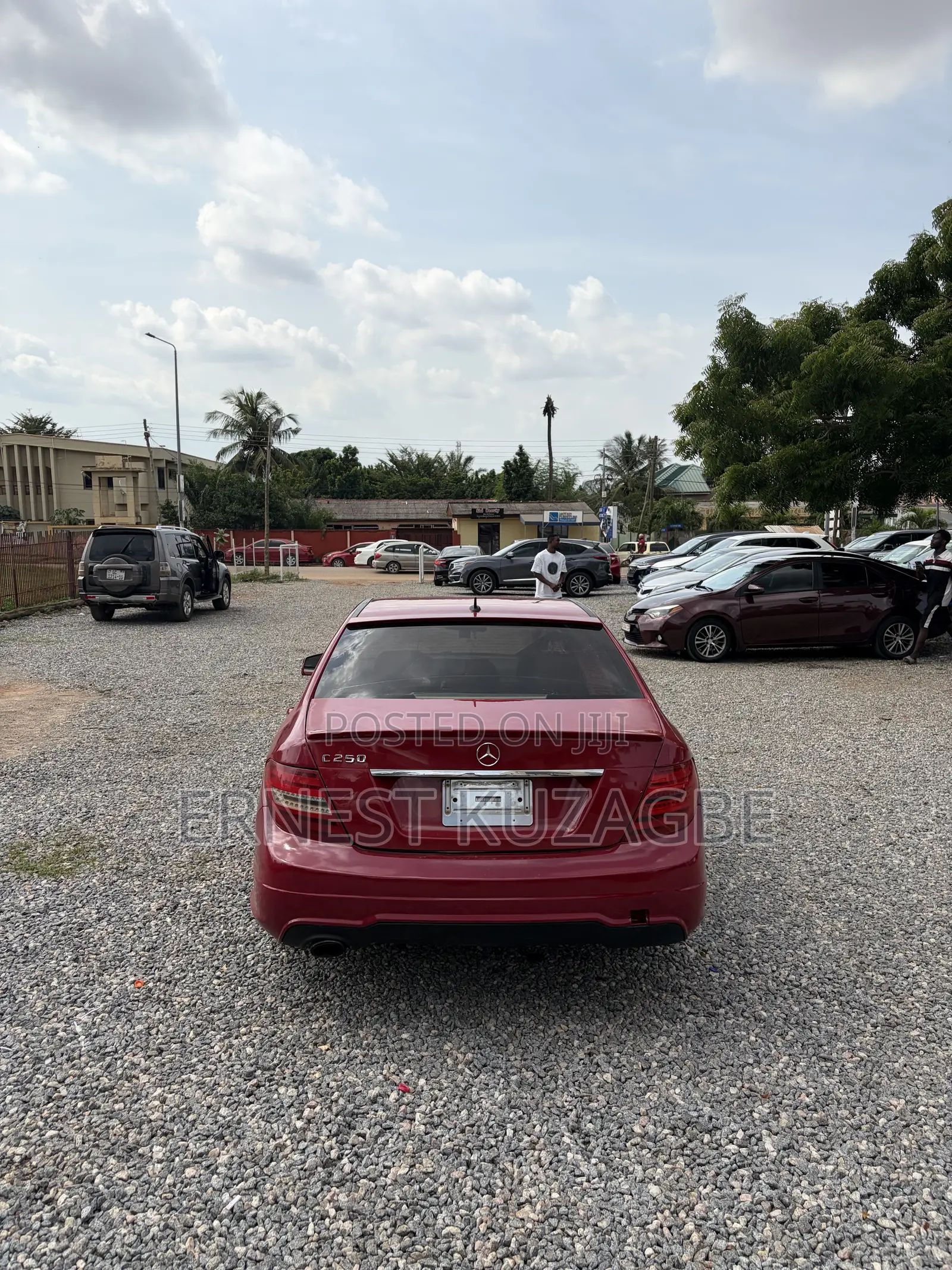 Mercedes-Benz C250 2014 Red