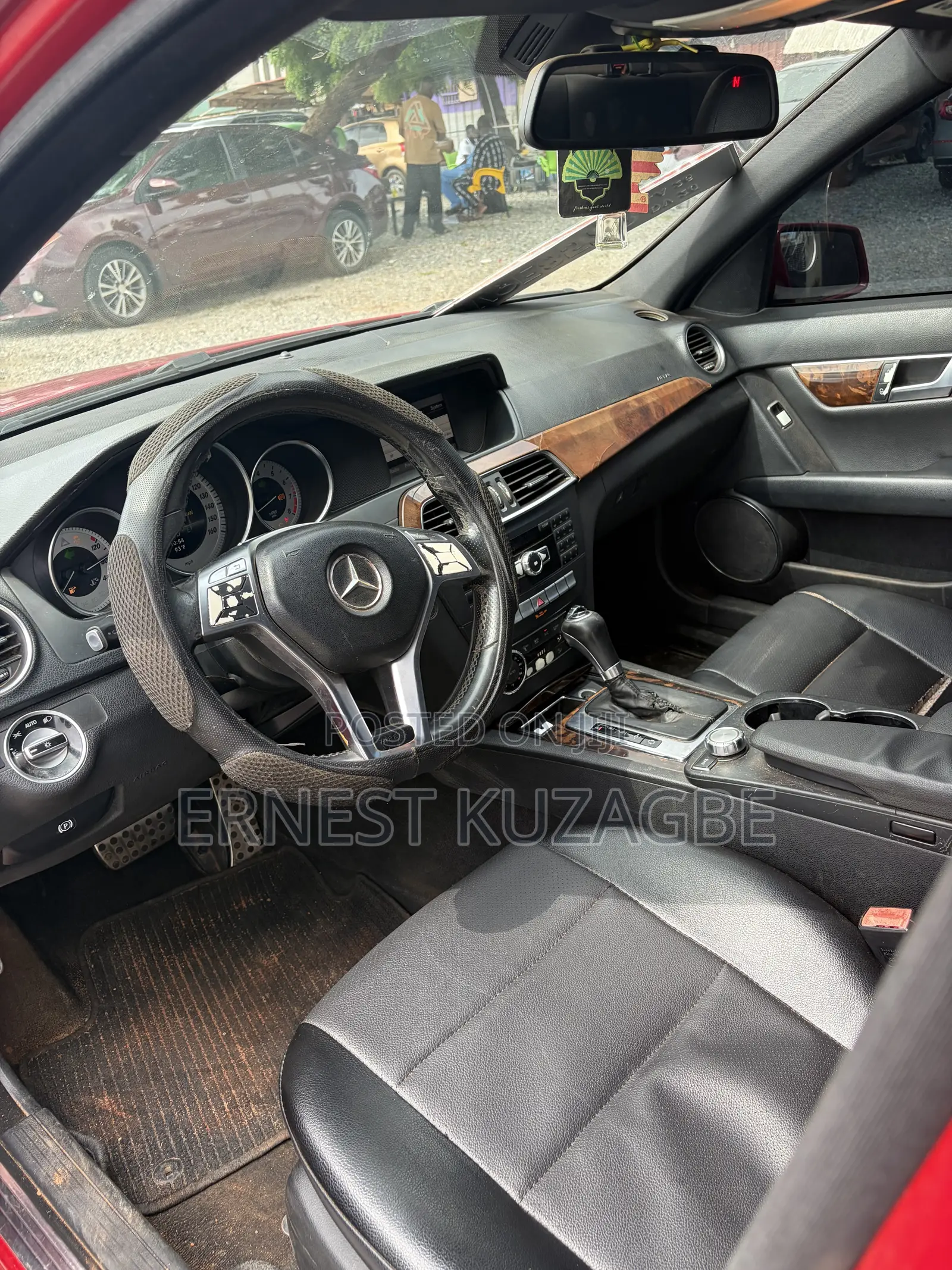 Mercedes-Benz C250 2014 Red