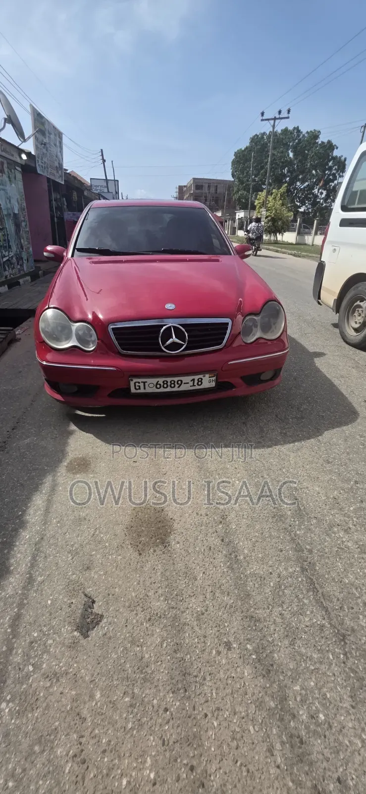 Mercedes-Benz C230 2005 Red