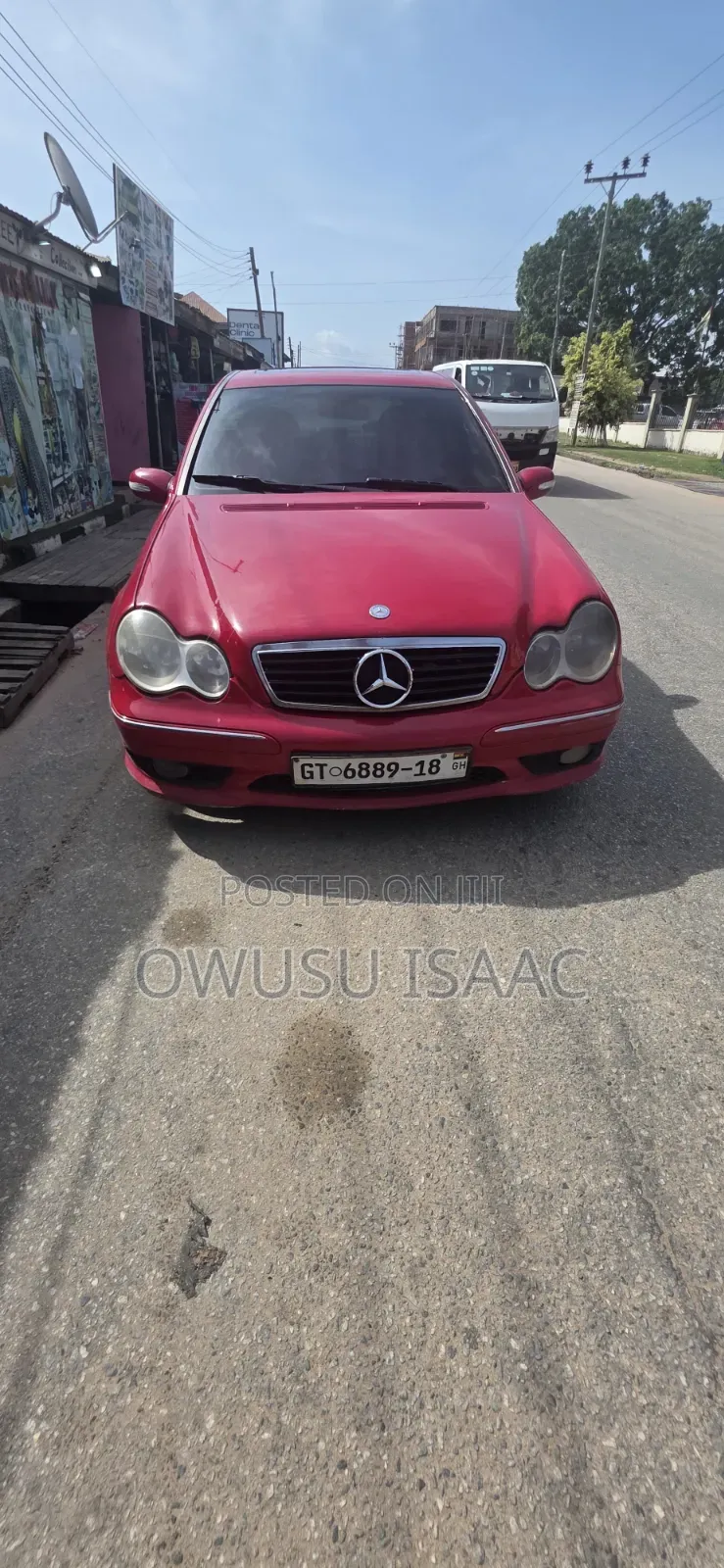 Mercedes-Benz C230 2005 Red