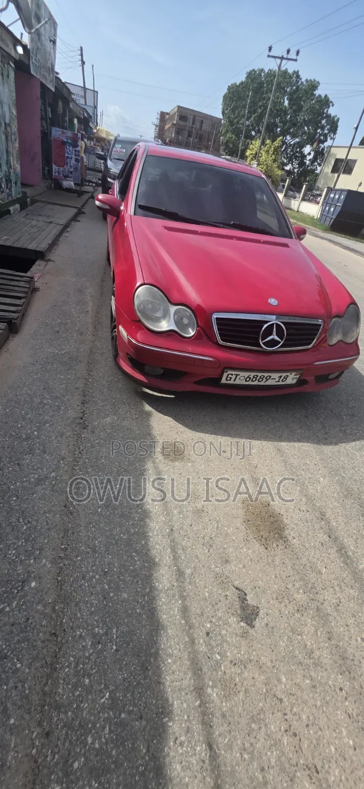 Mercedes-Benz C230 2005 Red