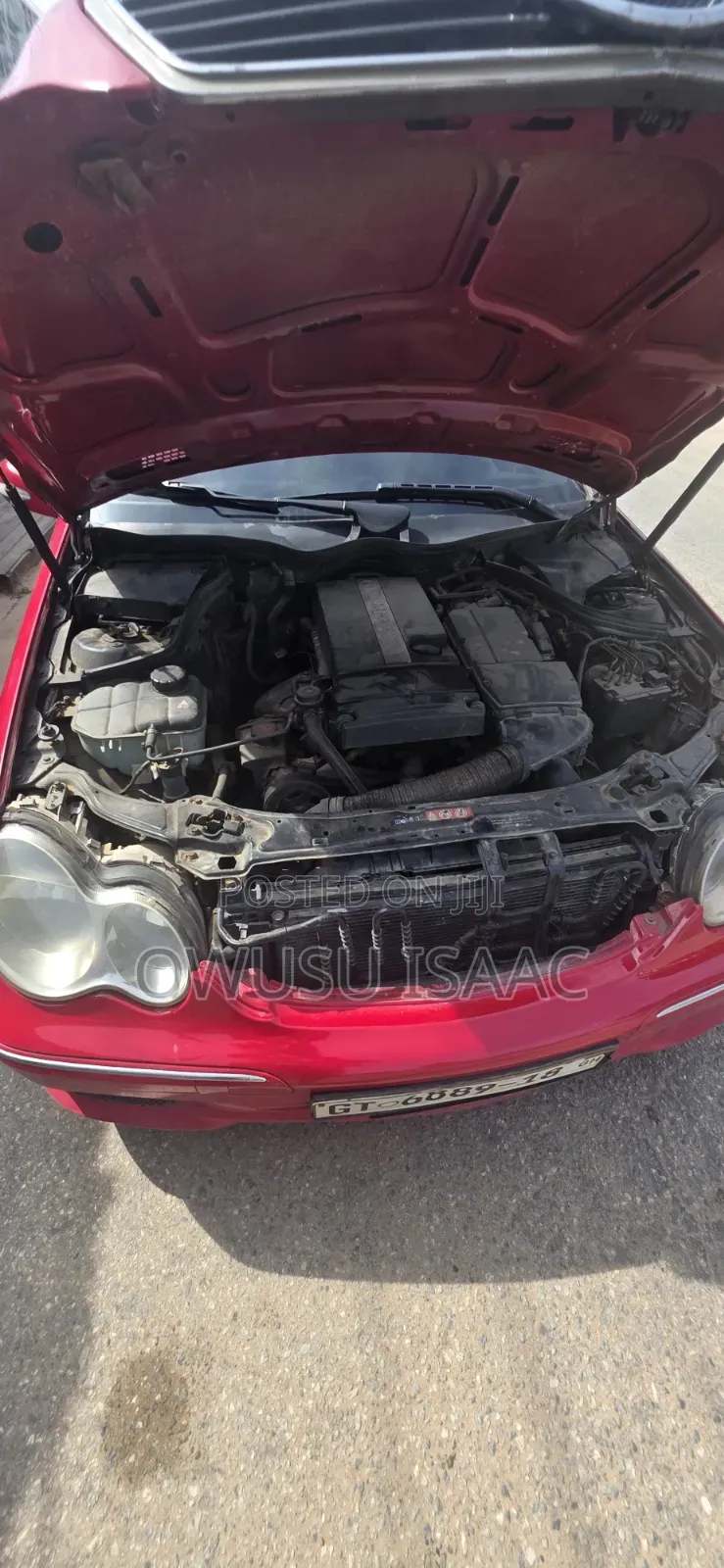 Mercedes-Benz C230 2005 Red
