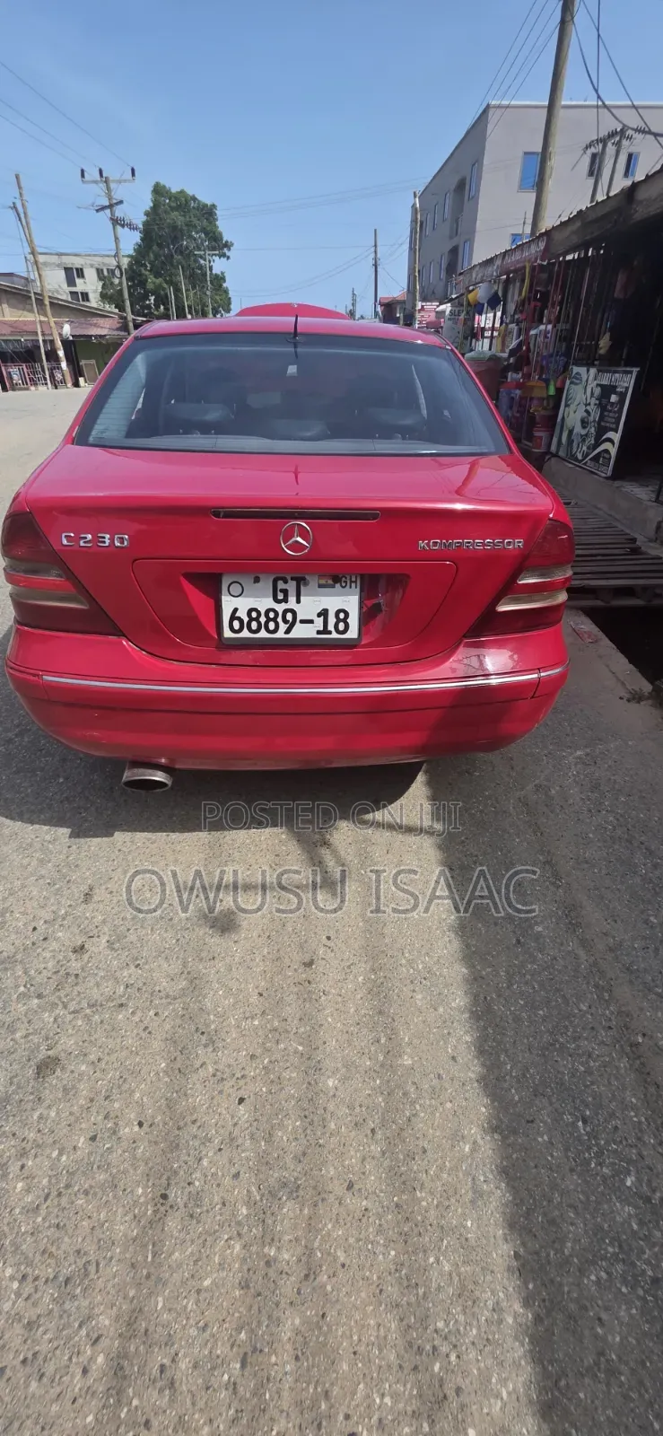 Mercedes-Benz C230 2005 Red