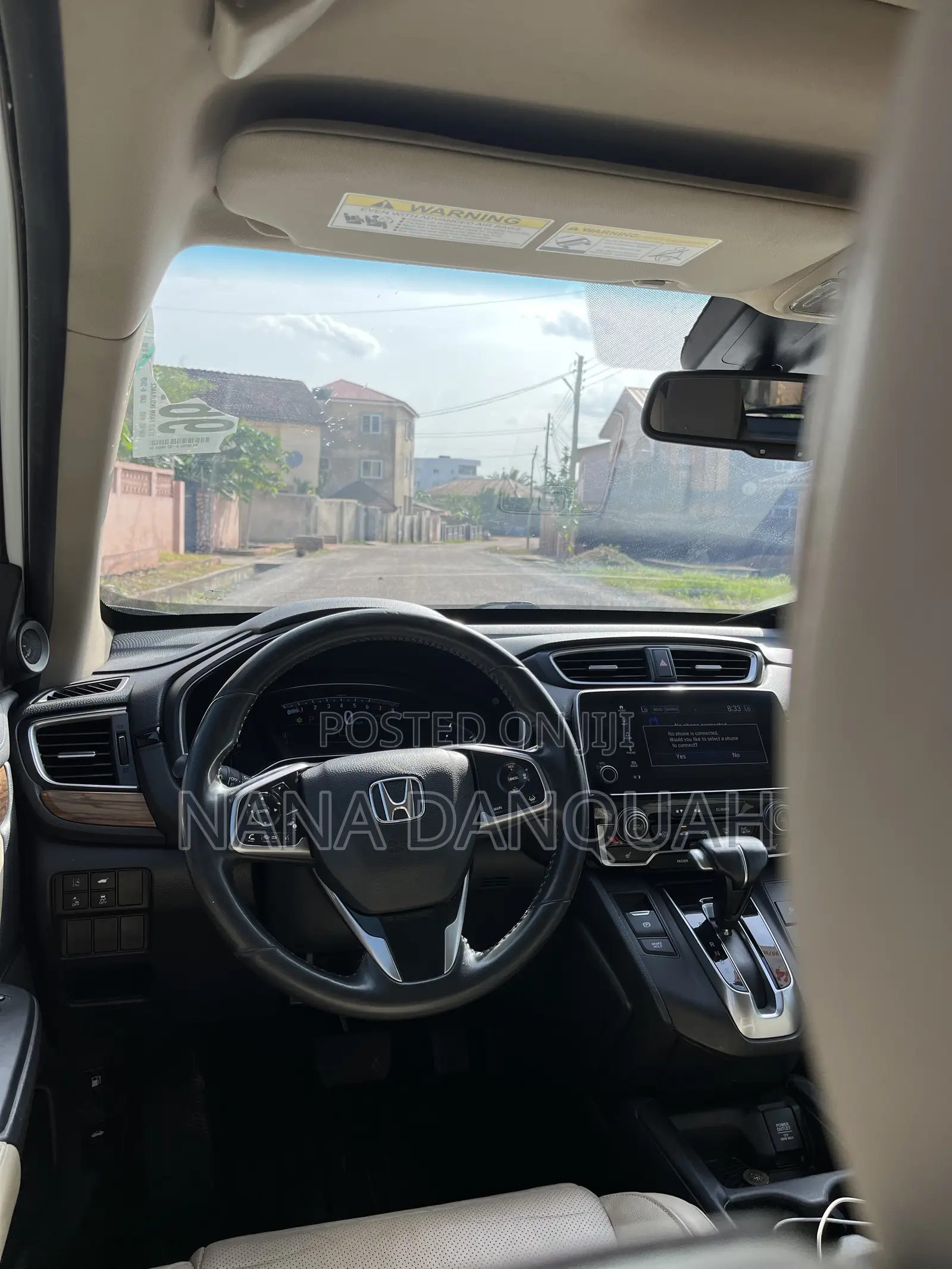 Honda CR-V Touring AWD 2019 White