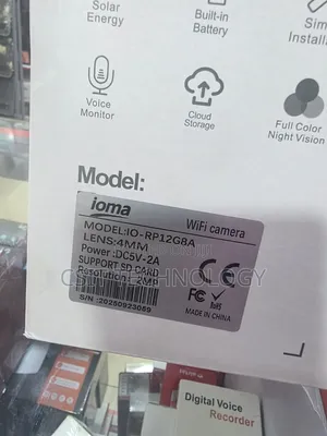 Solar Powered 4g Sim Smart Camera