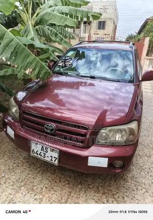 Toyota Highlander 4x4 2007 Red