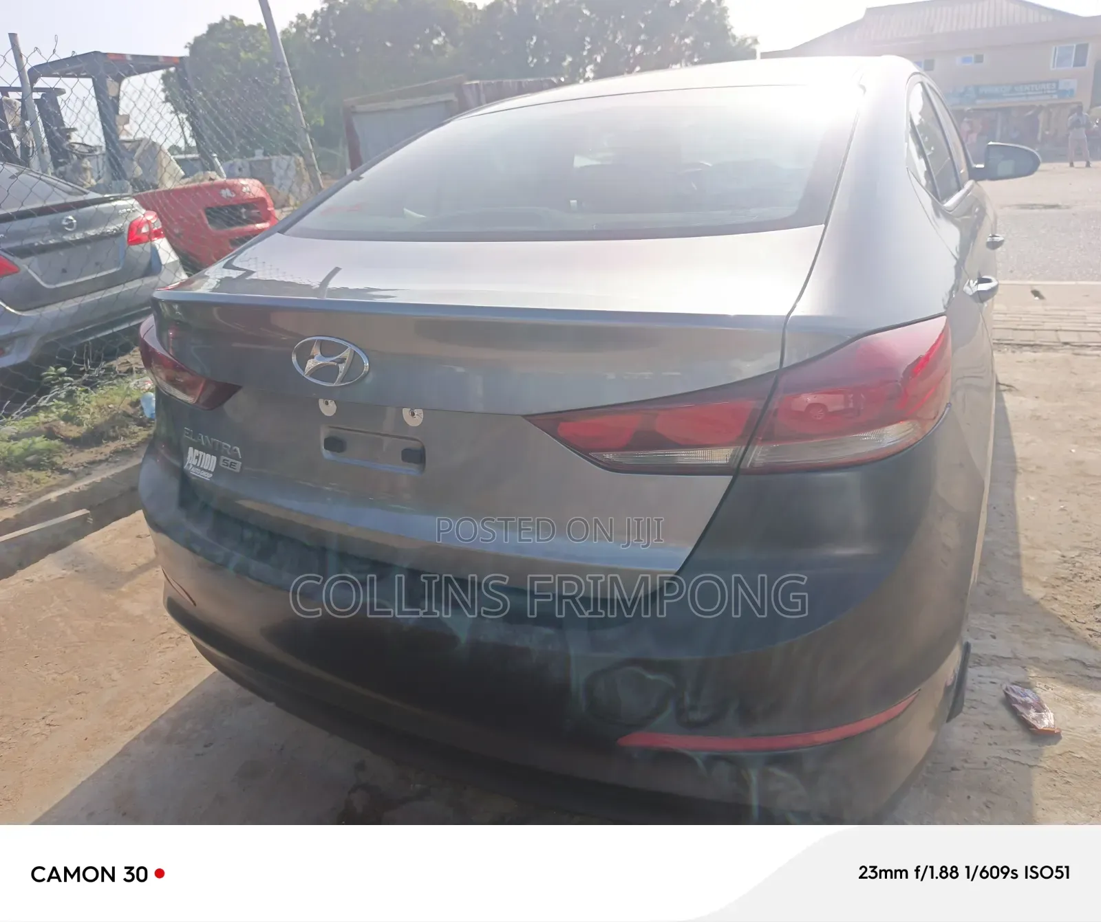 Hyundai Elantra SE 2018 Gray
