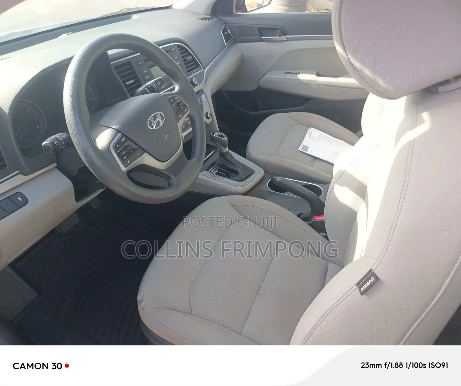 Hyundai Elantra SE 2018 Gray