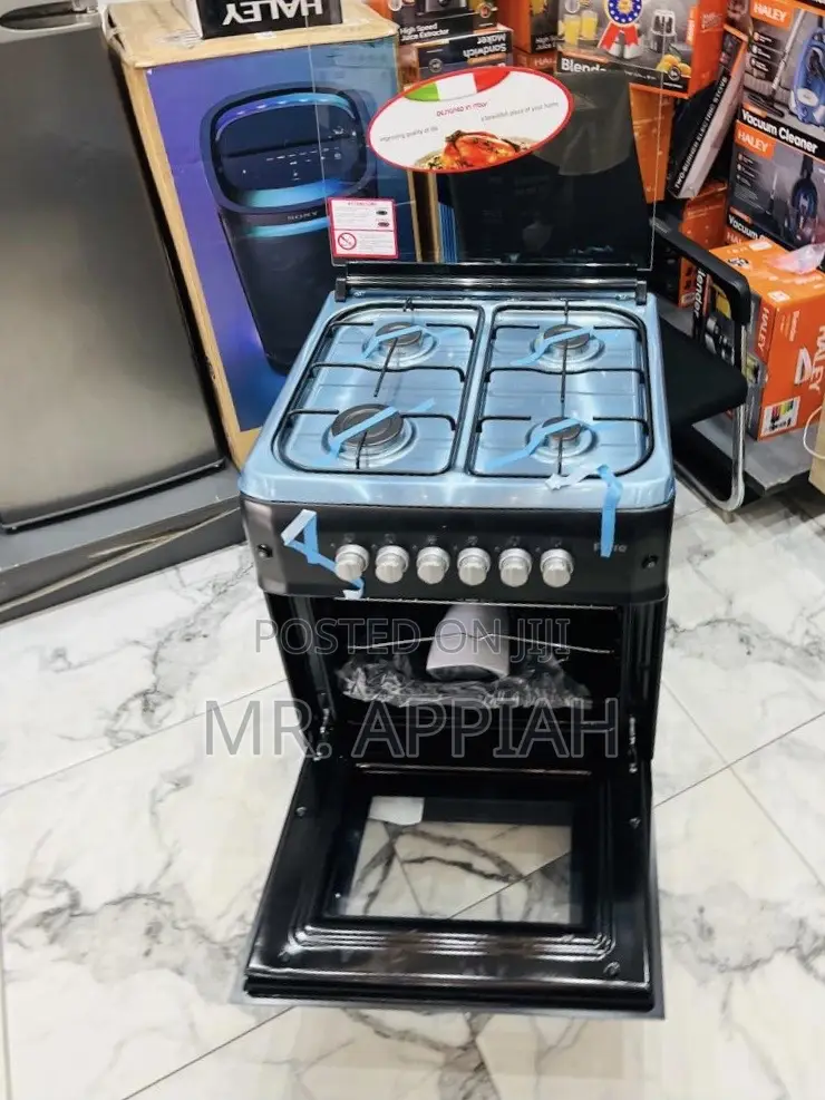 Check Out Durable Ferre 60x60cm Glass Lid Burner(Black)Oven /Grill