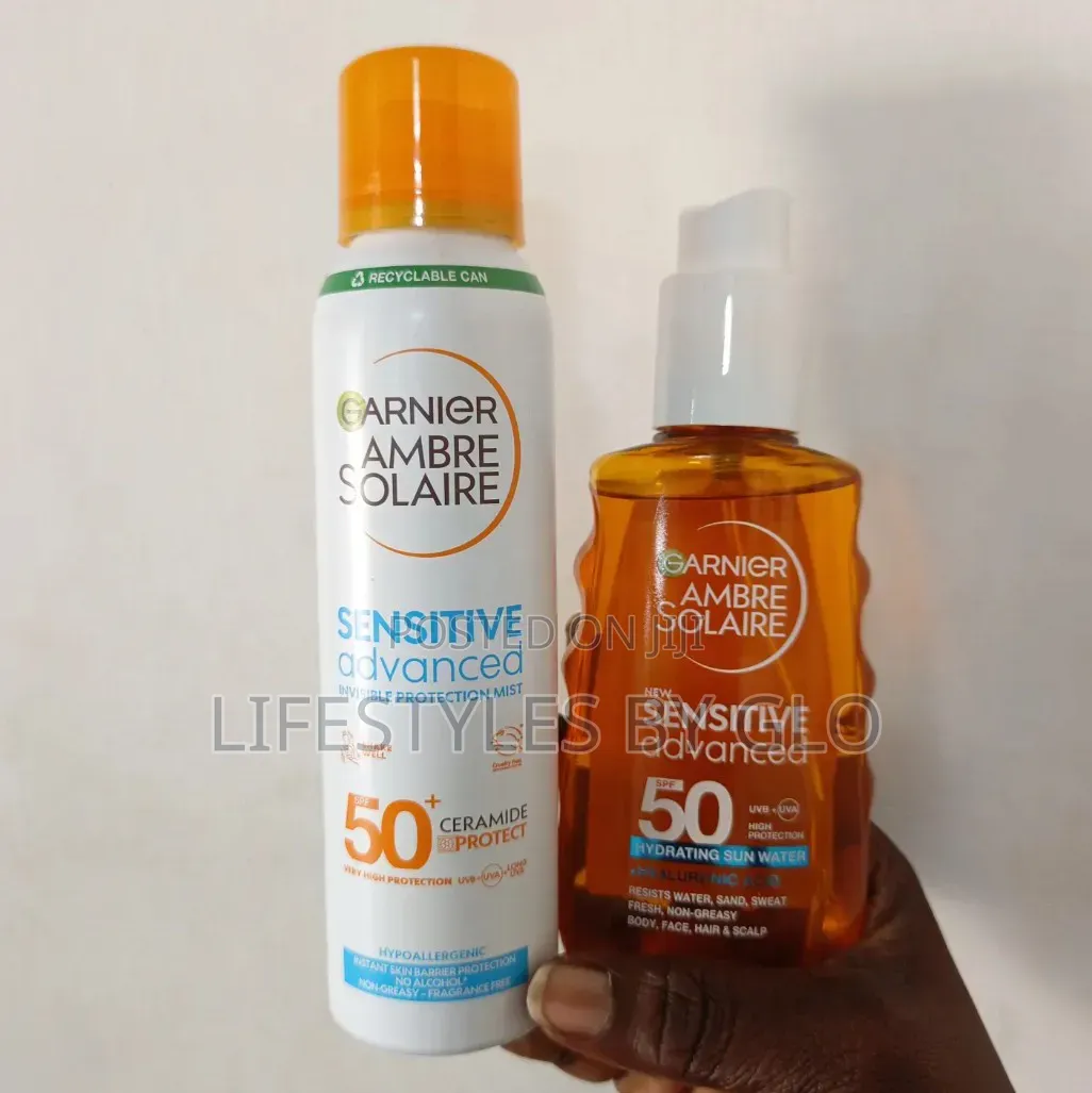 Garnier Ambre Solaire Spf50 Sensitive Advanced Sunscreen
