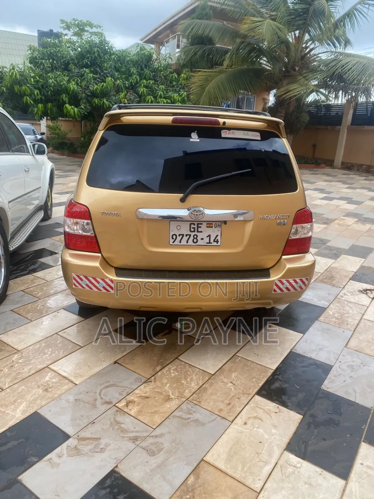 Toyota Highlander Hybrid Limited 2008 Gold