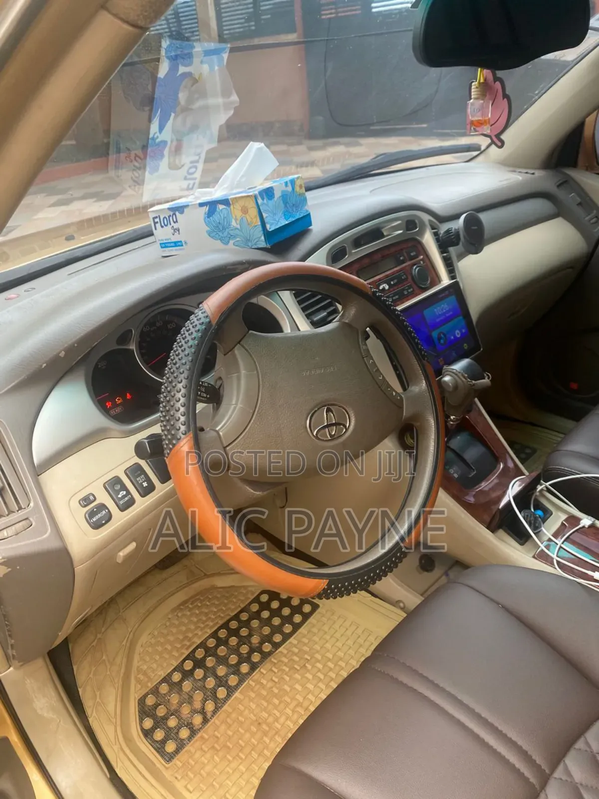Toyota Highlander Hybrid Limited 2008 Gold