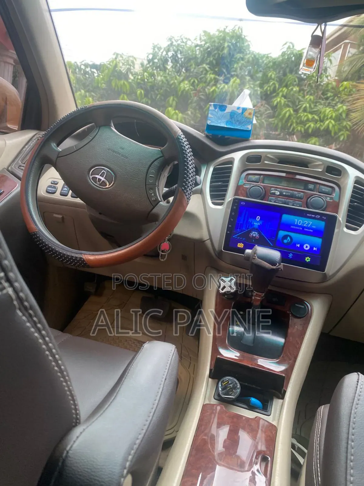 Toyota Highlander Hybrid Limited 2008 Gold