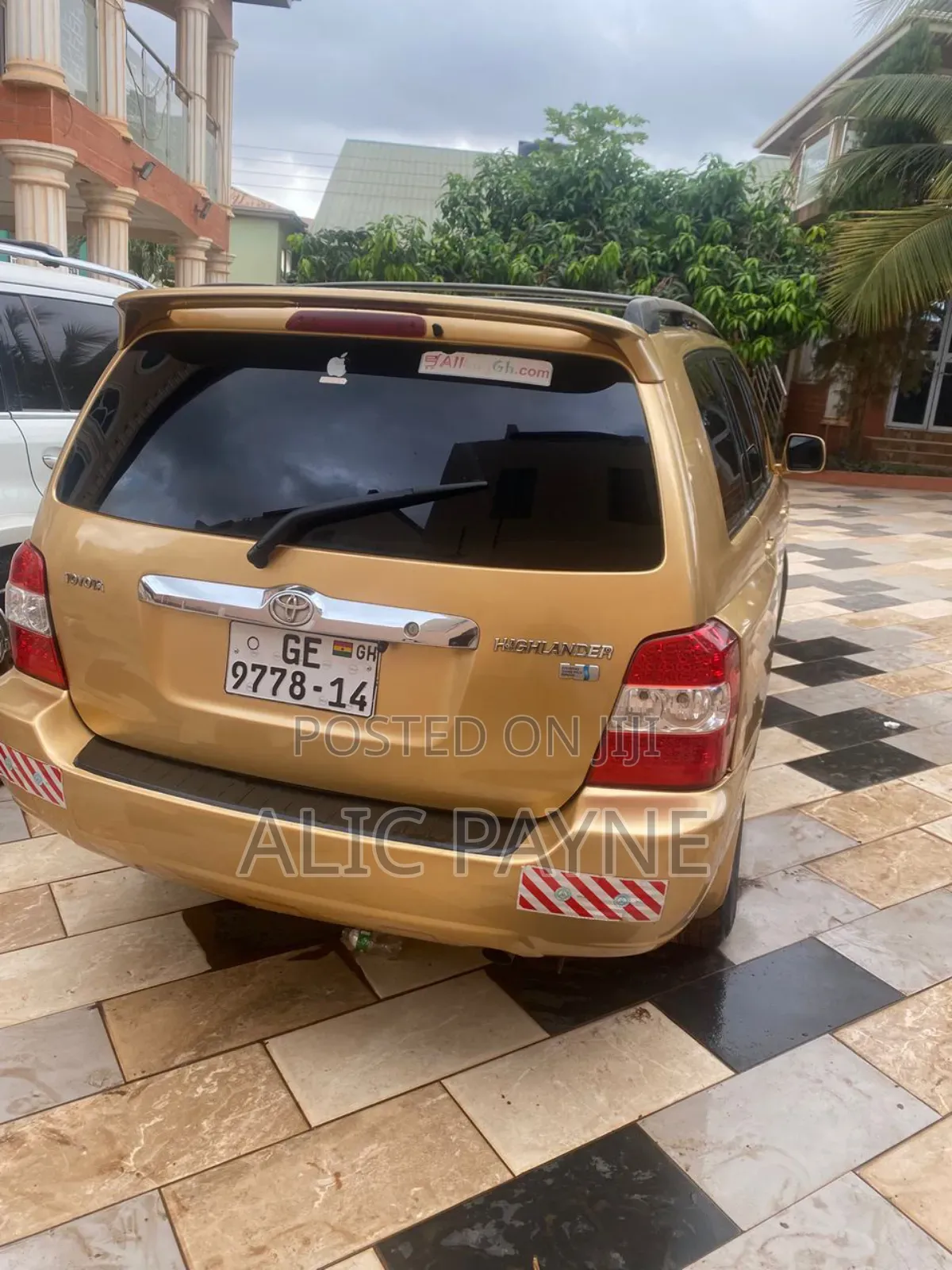 Toyota Highlander Hybrid Limited 2008 Gold