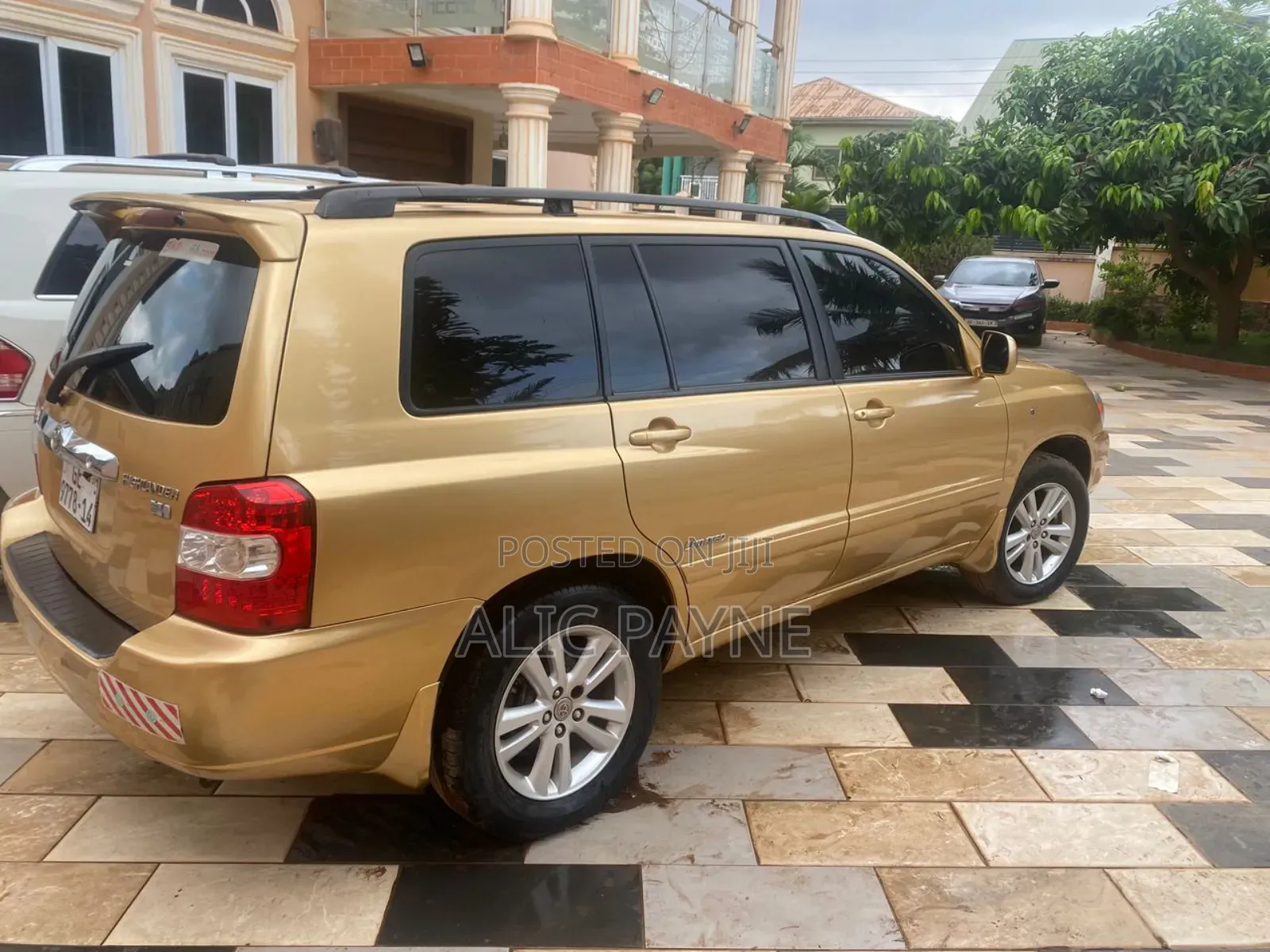 Toyota Highlander Hybrid Limited 2008 Gold