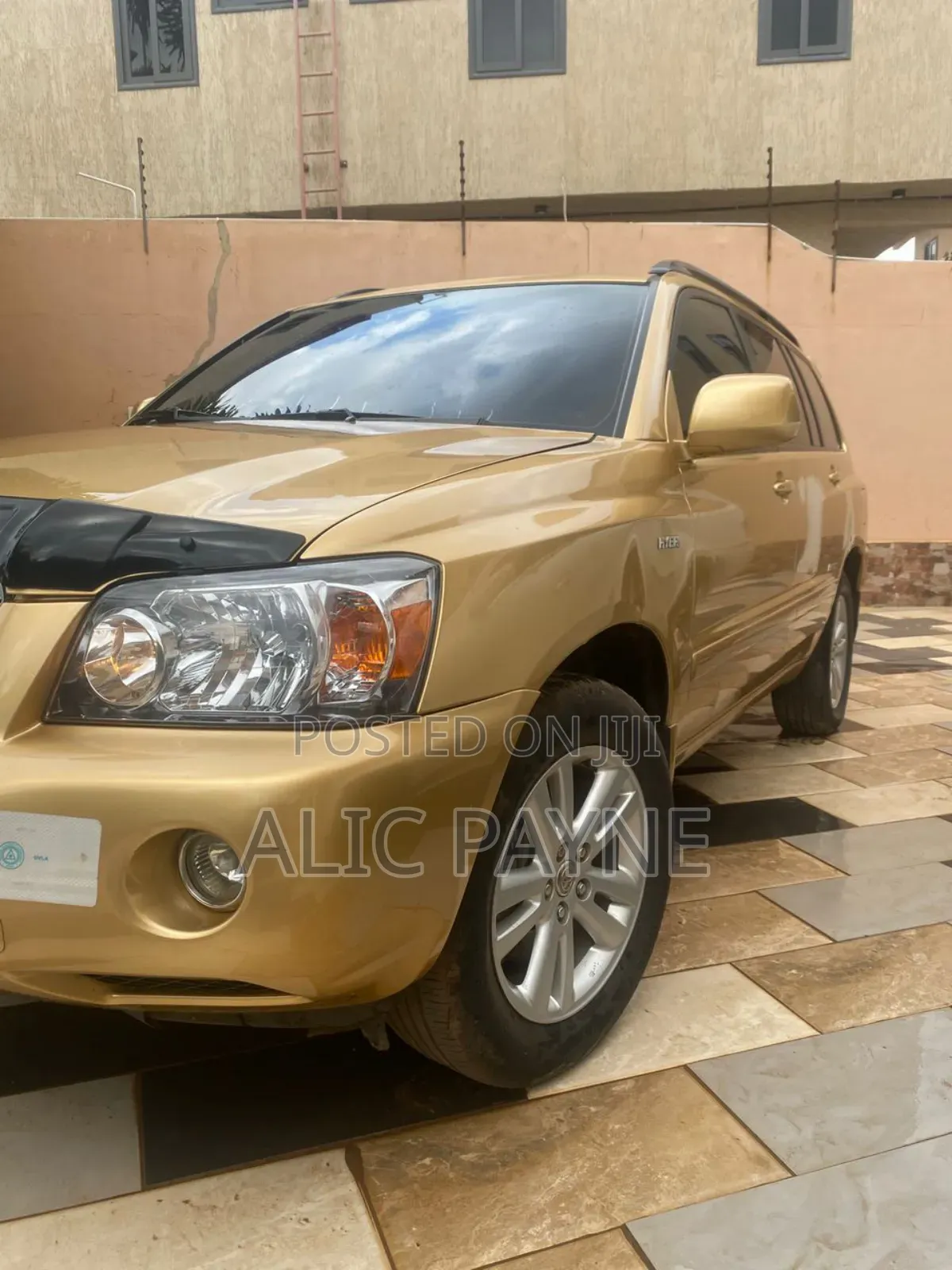 Toyota Highlander Hybrid Limited 2008 Gold