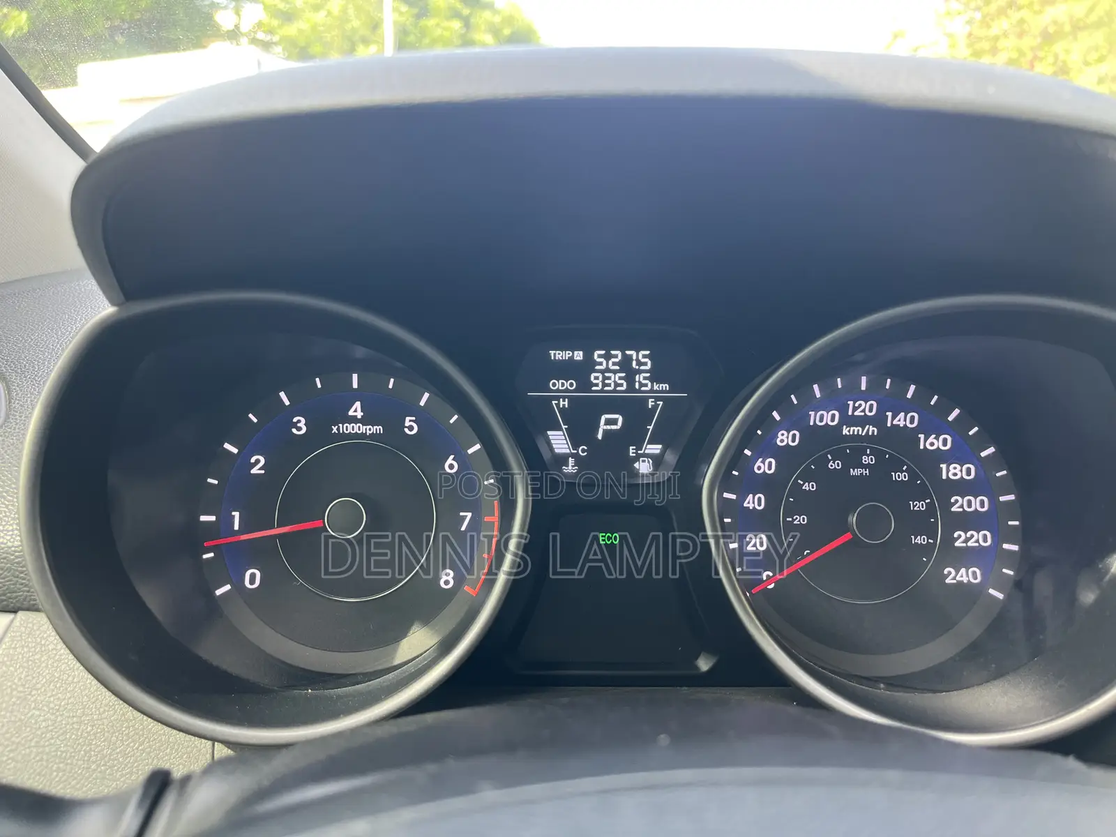 Hyundai Elantra 2013 Red