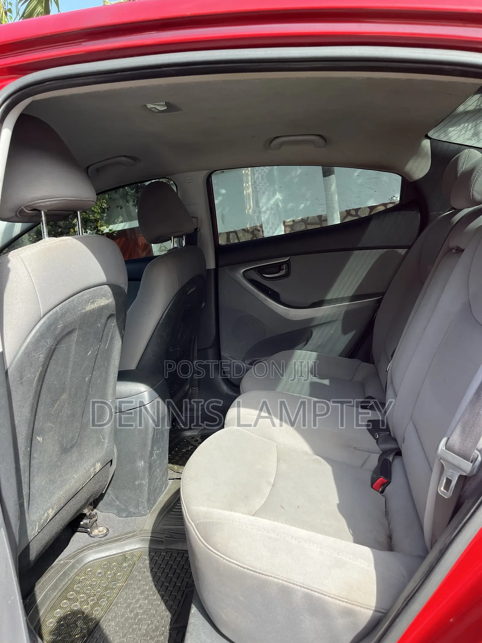 Hyundai Elantra 2013 Red