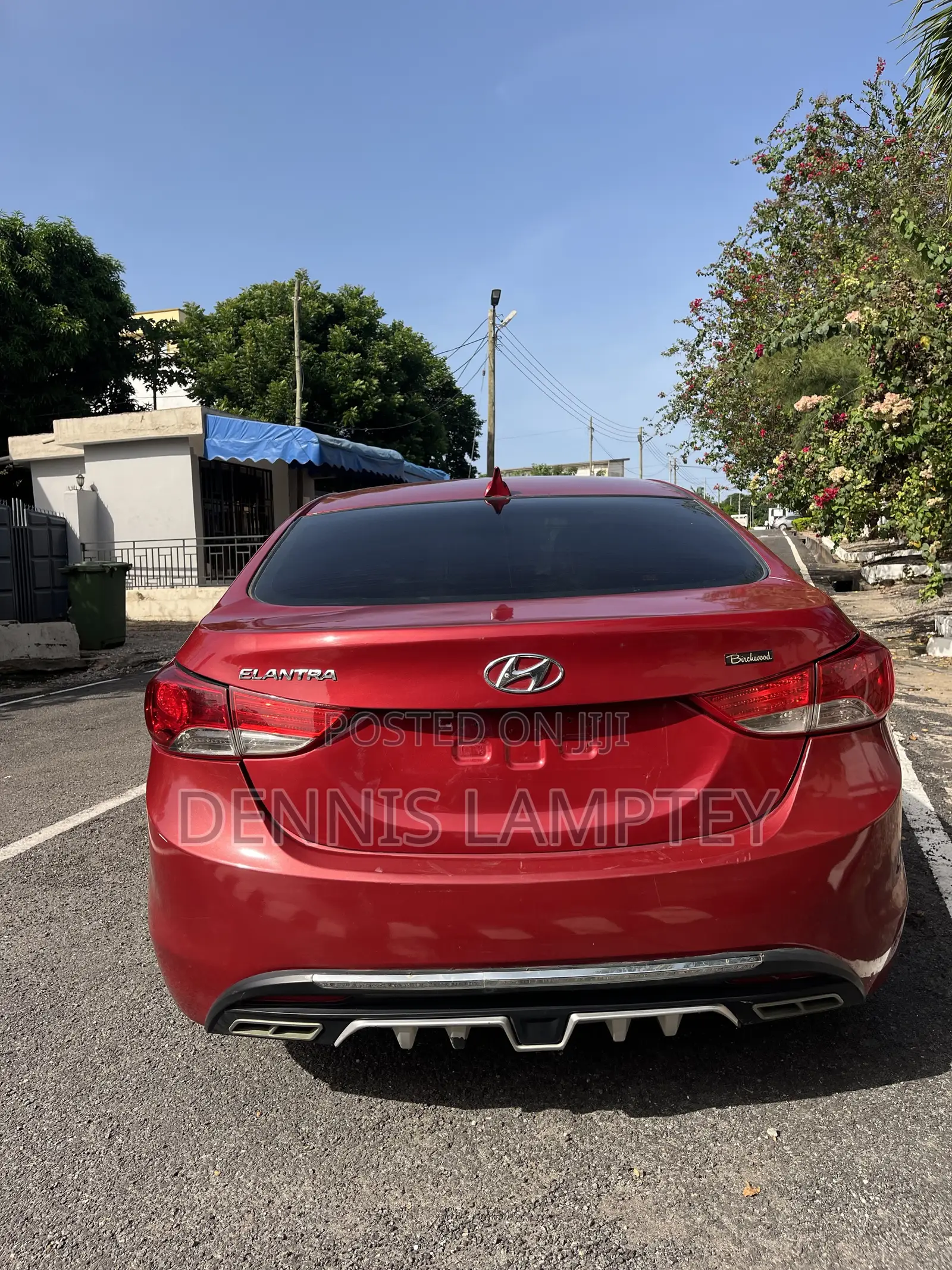 Hyundai Elantra 2013 Red