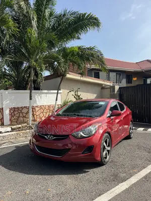 Hyundai Elantra 2013 Red