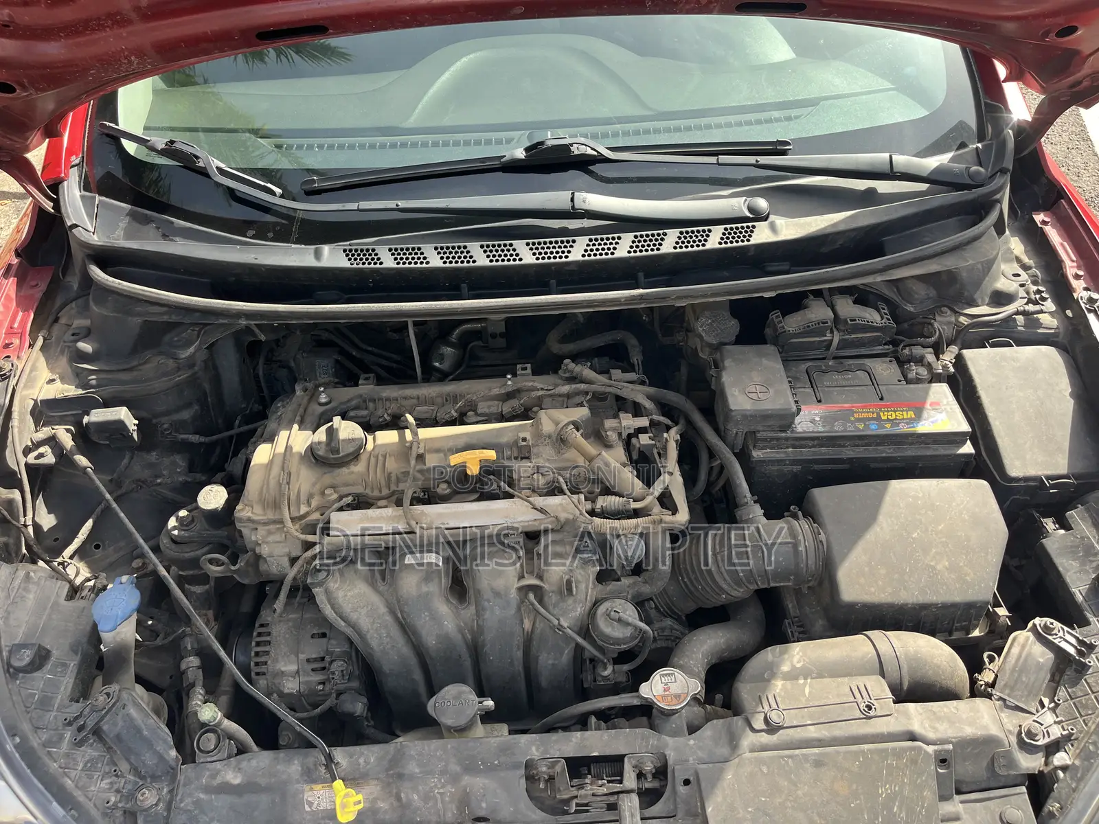 Hyundai Elantra 2013 Red