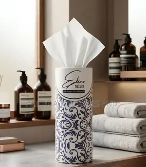 Refillable Cylinder Tissues (80 Pcs, 2-ply)