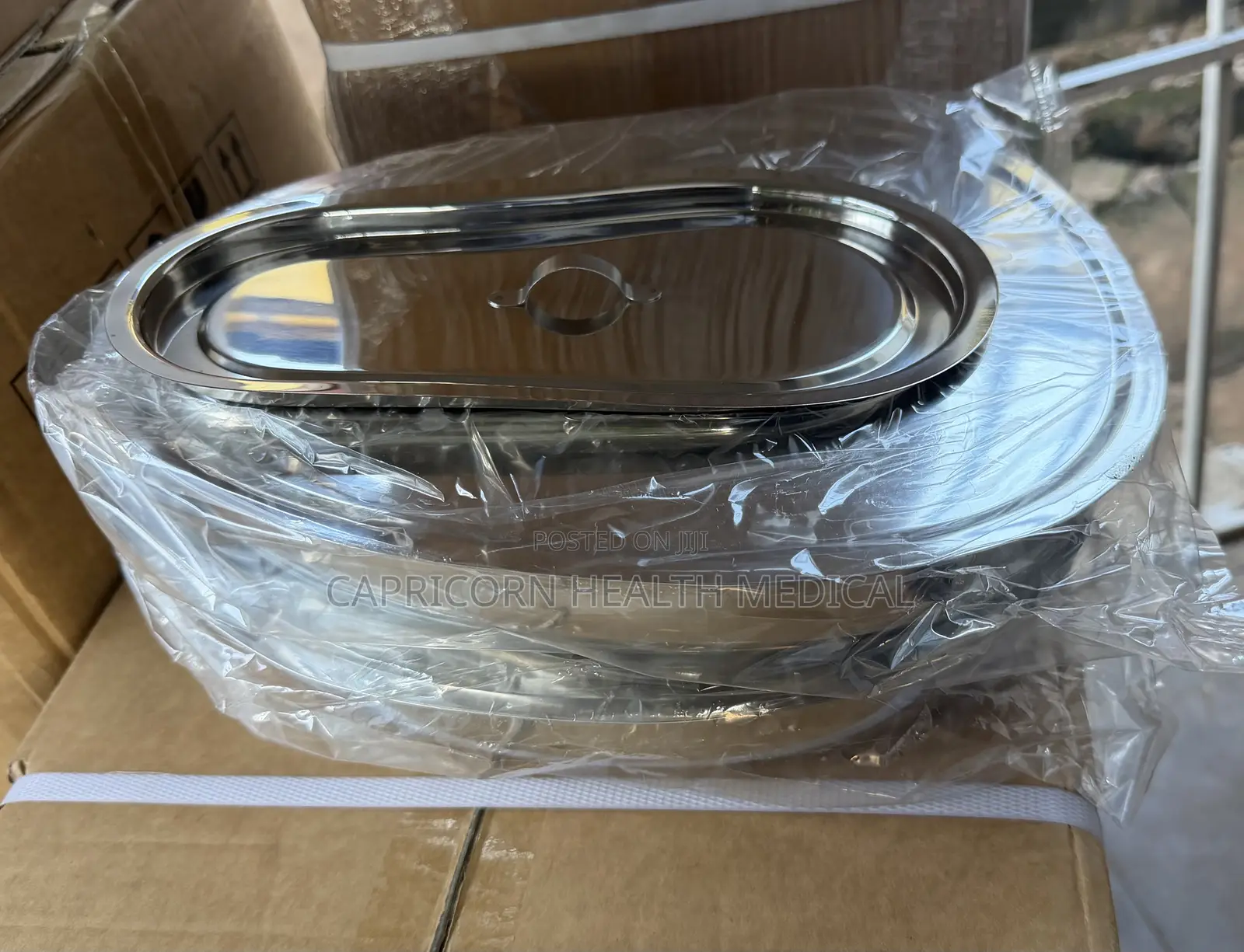 Bedpan Or Bed Pan (Stainless Steel)